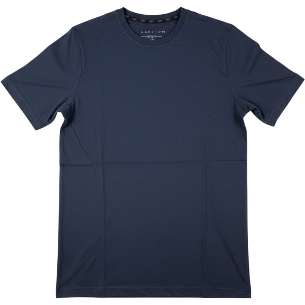 LEG3ND Inspire T-Shirt Short Sleeve Activewear Navy Blue Medium Mens